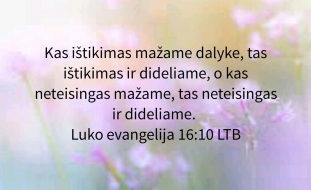 Luko evangelija 16:10